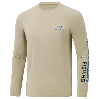 BASSDASH Men’S UPF 50+ Sun Protection Long Sleeve Shirts Quick Dry Performance SPF UV Shirt for Outdoors Fishing Hiking FS31M