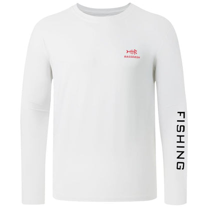 BASSDASH Men’S UPF 50+ Sun Protection Long Sleeve Shirts Quick Dry Performance SPF UV Shirt for Outdoors Fishing Hiking FS31M