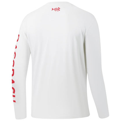 BASSDASH Men’S UPF 50+ Sun Protection Long Sleeve Shirts Quick Dry Performance SPF UV Shirt for Outdoors Fishing Hiking FS31M